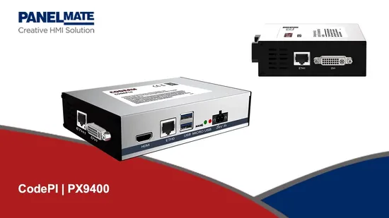 Mini Box PC Raspberry Pi4 Code Pi Px9400 2/4/8GB RAM HMI PLC Codesys Control Rte License Industrial