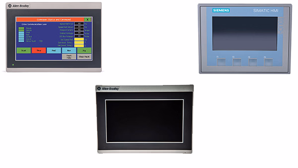 6AV6 643-0BA01-1AX0 HMI Touch Panel and PLC Control Module
