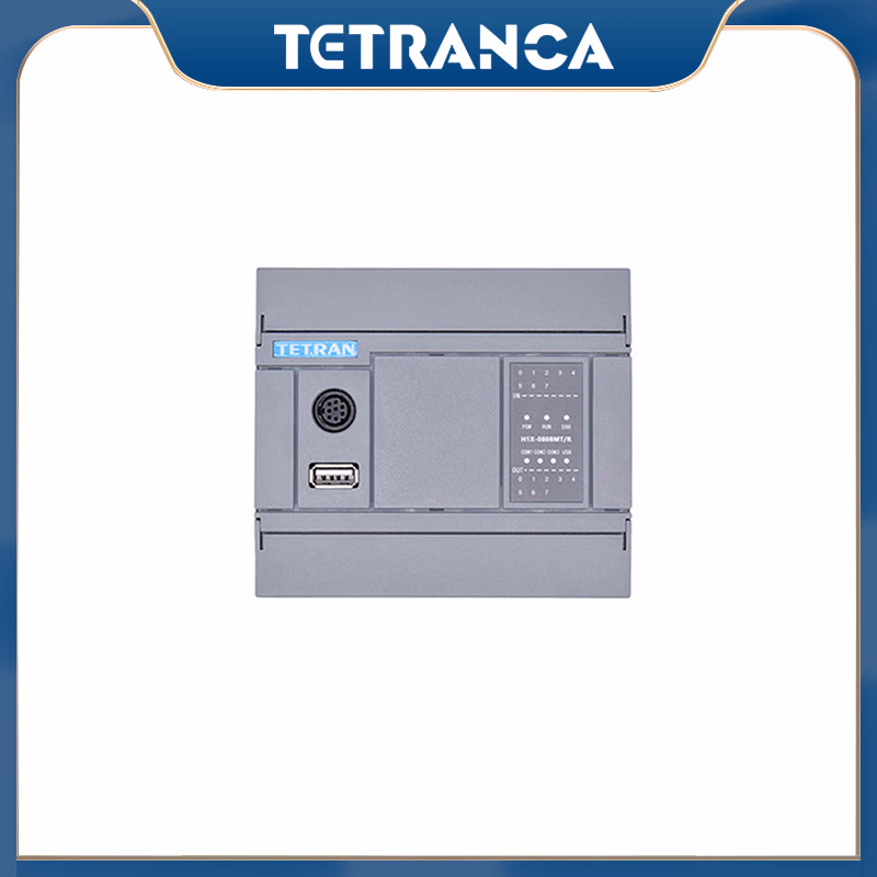 Tetranca H1X/H2X PLC Controller with Ethernet, EtherCAT, RS485 and USB Program Download